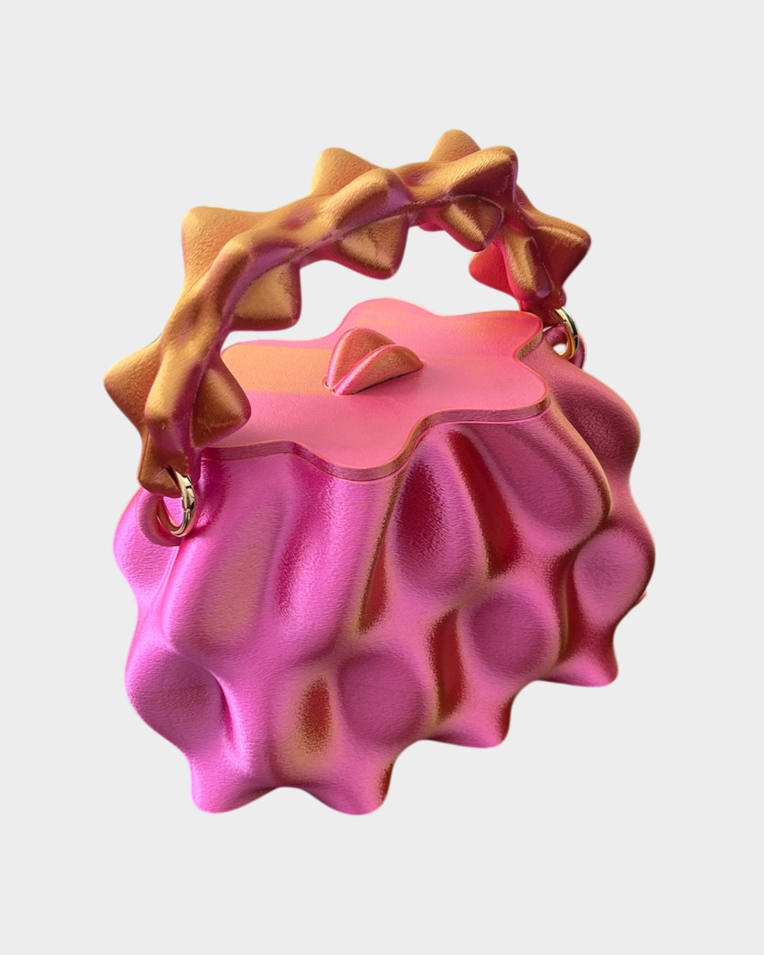 BOLSO NANA DORADO-ROSADO