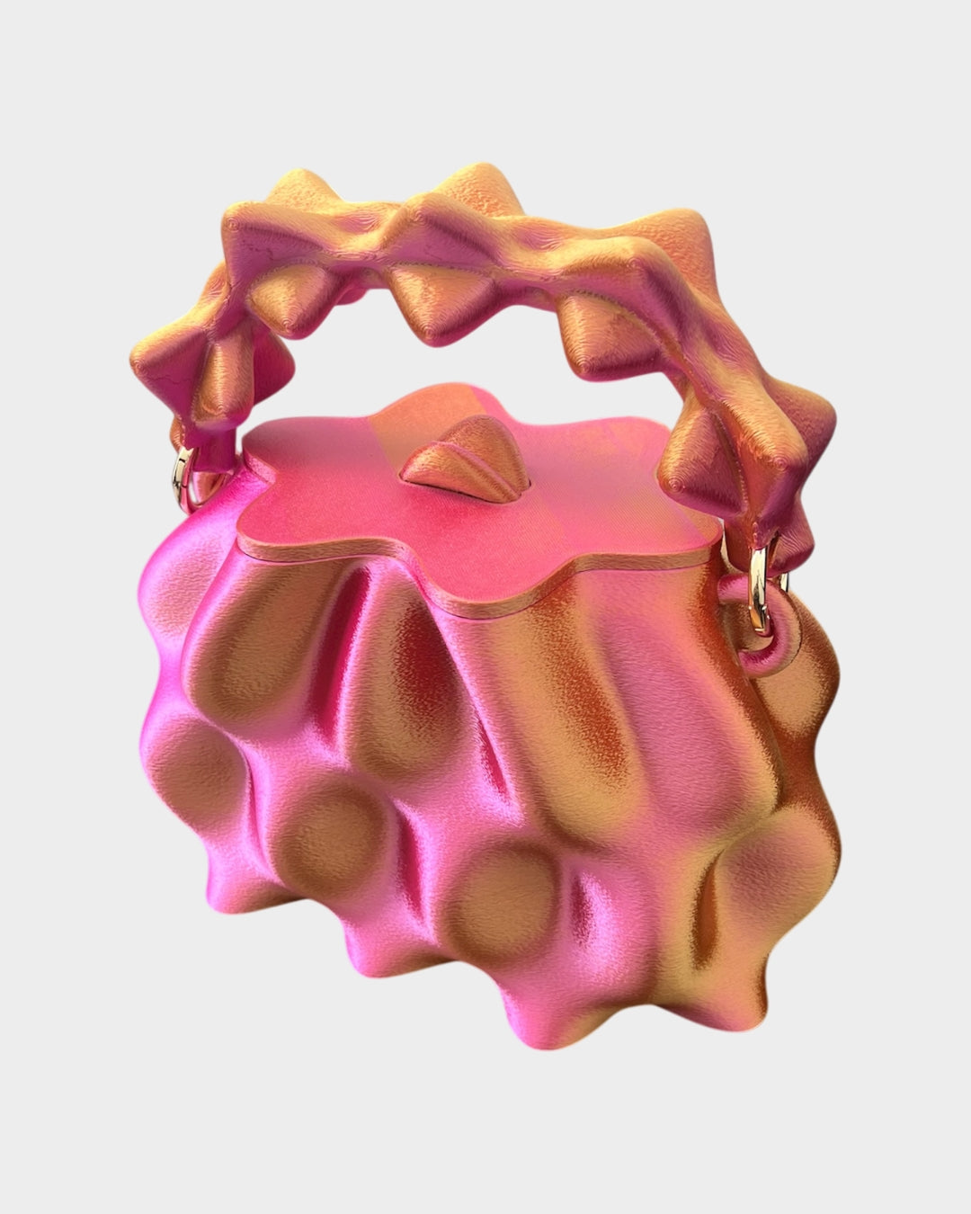 BOLSO NANA DORADO-ROSADO