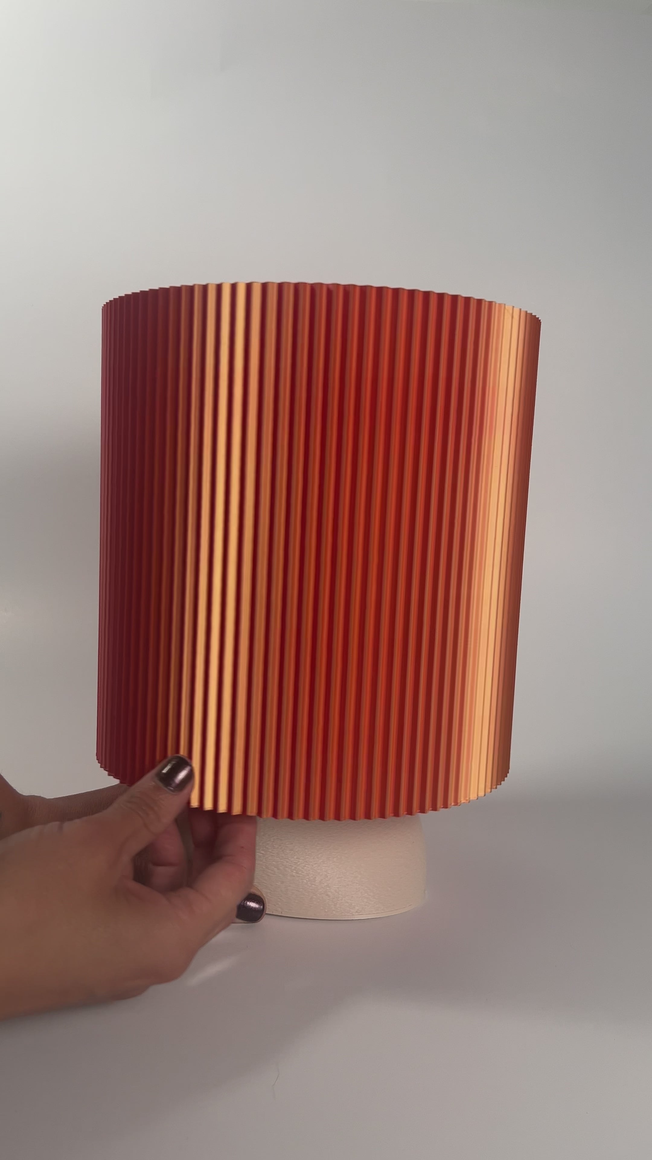 LET IT GLOW ROJO-DORADO